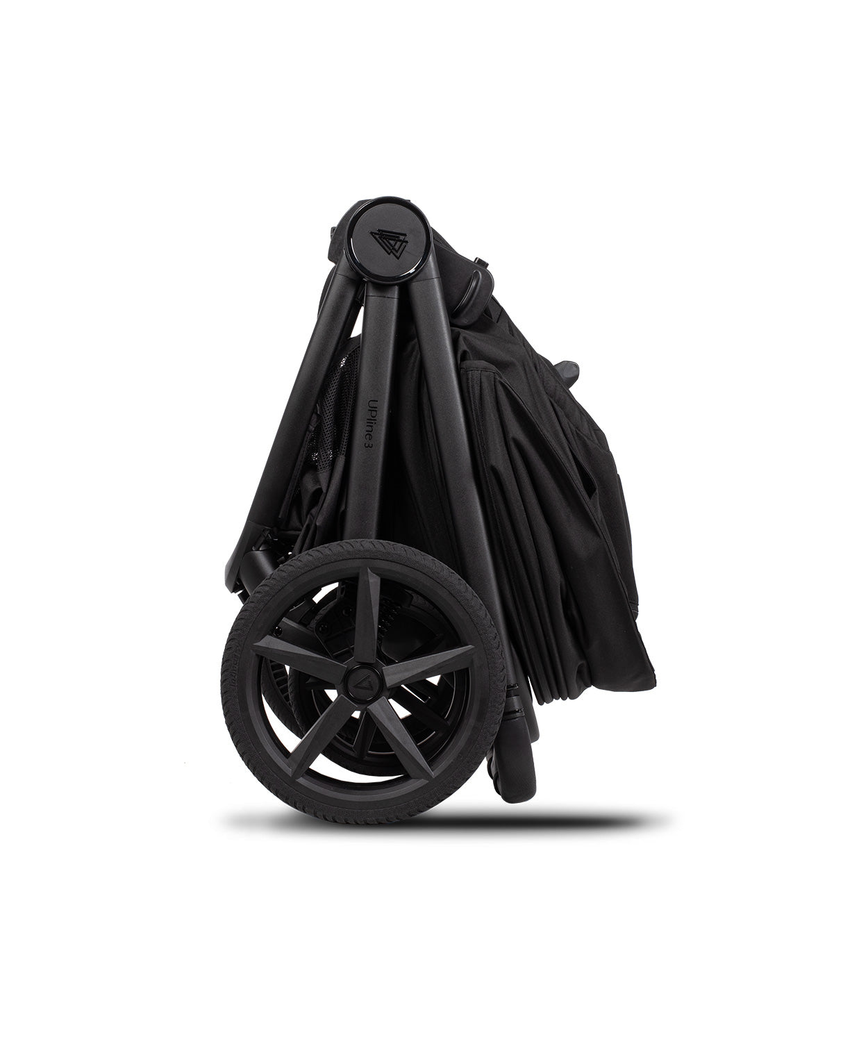 Venicci upline 3 pram bundle with accessories in onyx black colourway.