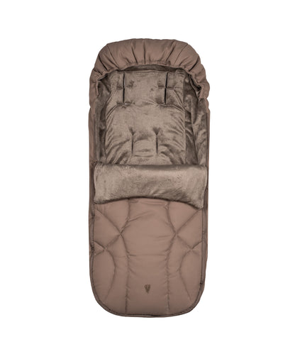 Venicci upline 3 bundle with accessories, carrycot stand and car seat in sand clourway.