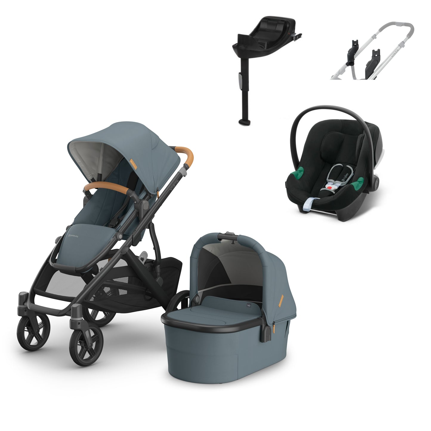 UPPAbaby Vista v3 Dillan aton b2 bundle 