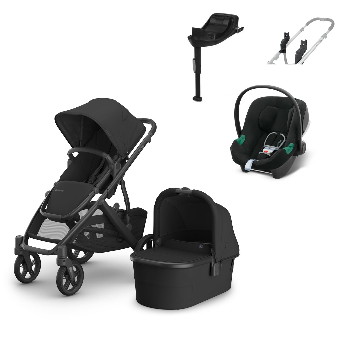 UPPAbaby Vista v3 Jake aton b2 bundle  