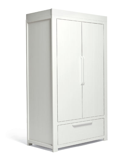 Mamas & Papas Franklin Wardrobe in Whitewash