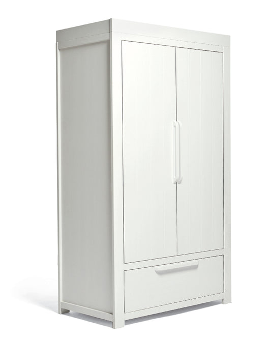 Mamas & Papas Franklin Wardrobe in Whitewash