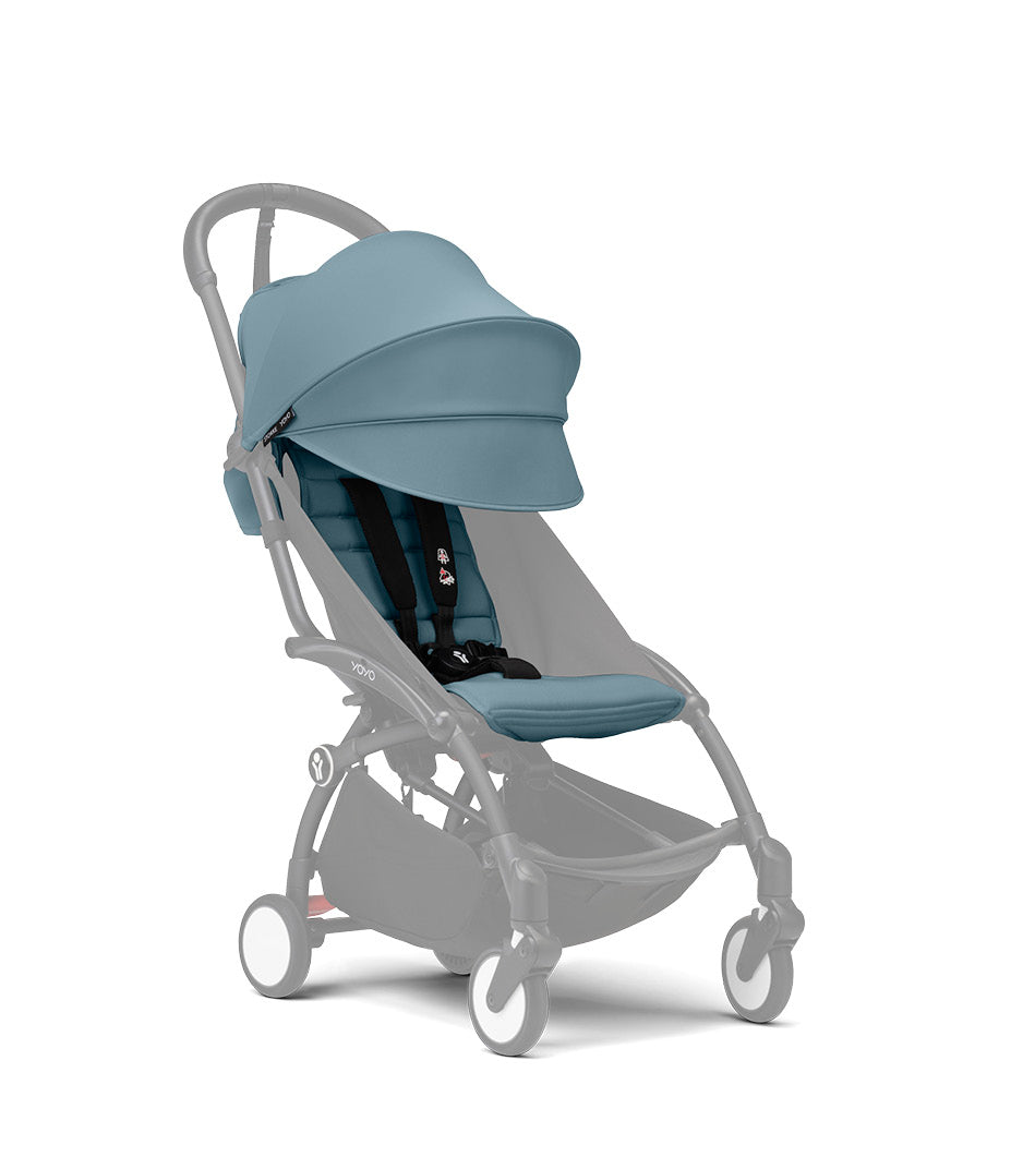 YoYo 6+ colour pack in aqua suitable for the yoyo stroller chassis.
