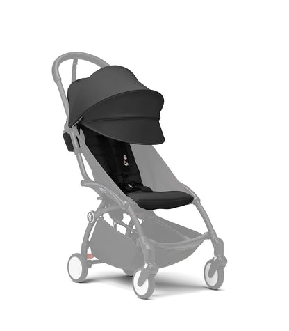 YoYo 6+ colour pack in black suitable for the yoyo stroller chassis.