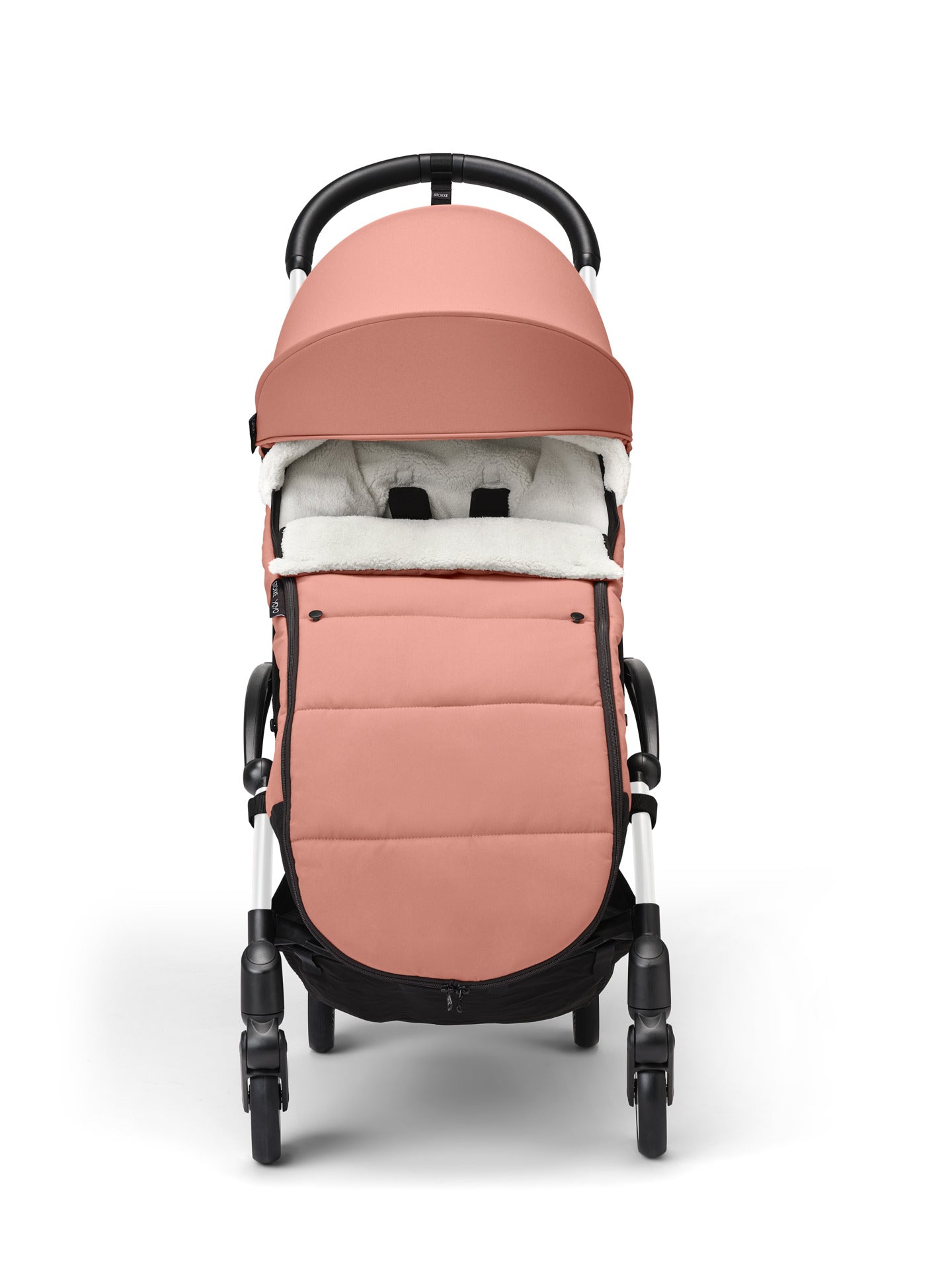 Stokke yoyo footmuff in ginger suitable for use with the yoyo 6+ stroller.