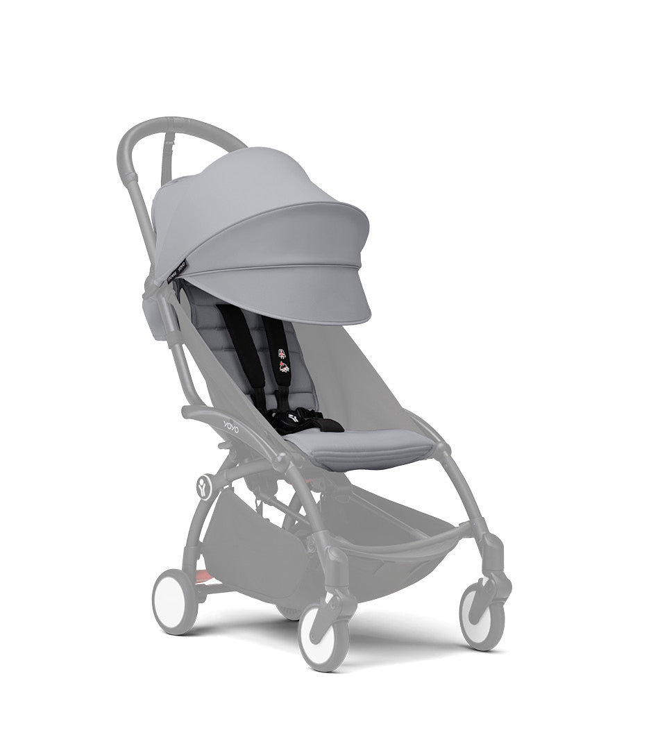 YoYo 6+ colour pack in stone suitable for the yoyo stroller chassis.