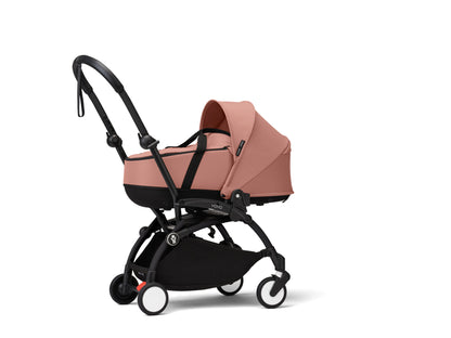 YoYo3 black chassis with ginger bassinet and colour pack.