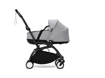 YoYo3 black chassis with stone bassinet and colour pack.