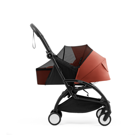 STOOKE YOYO insect net for newborn pack on stroller.