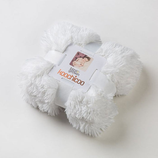 koochicoo blanket in white