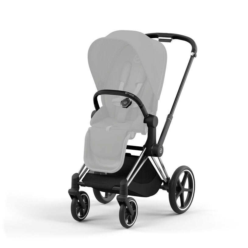Cybex Priam chrome chassis with black handle
