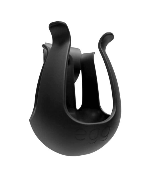 Egg cup holder in black