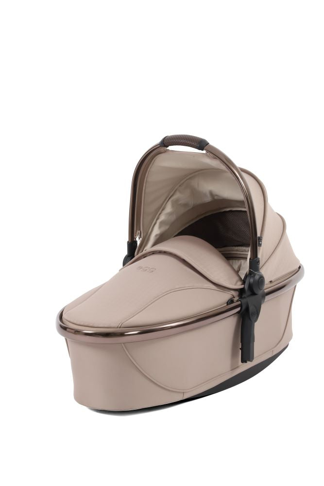 Egg 3 carrycot in houndstooth almond