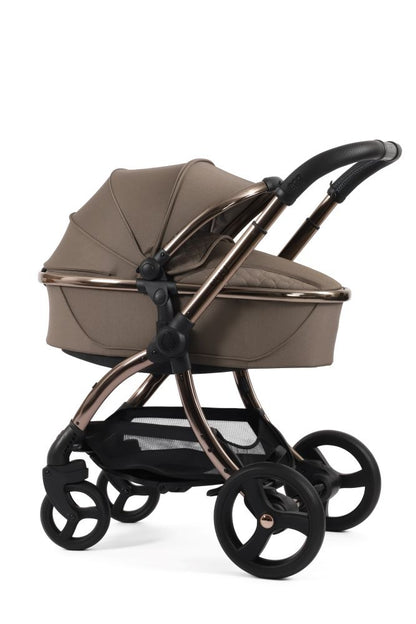 Egg 3 Mink carrycot on stroller