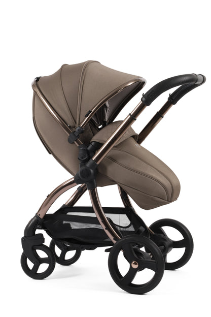 Egg3 Stroller in Mink Brown colour way.