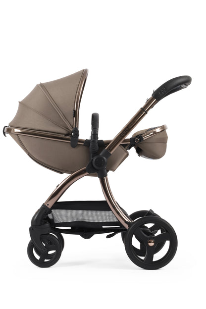 Egg3 Stroller in Mink Brown colour way.