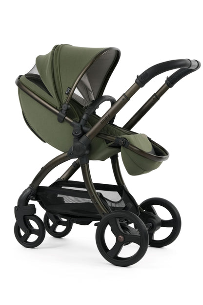 Egg3 Stroller in Sage Green colour way.