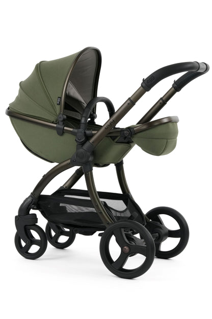 Egg3 Stroller in Sage Green colour way.