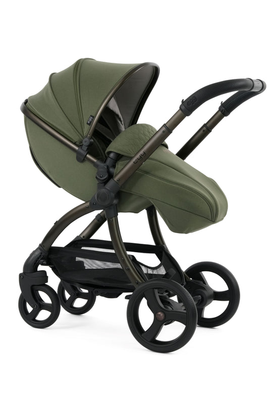 Egg3 Stroller in Sage Green colour way.