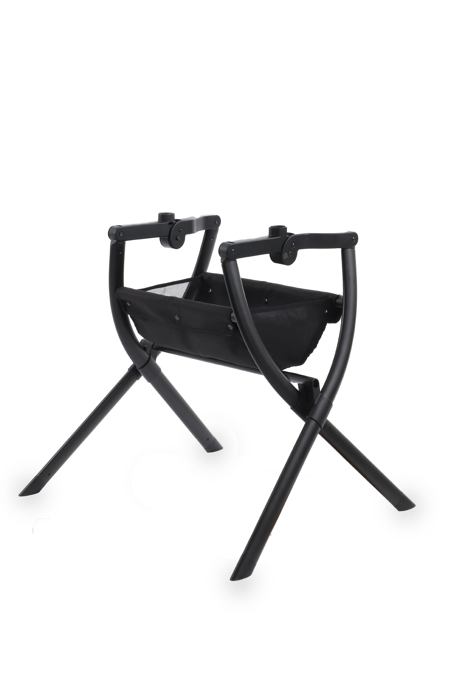 Egg carrycot stand in black