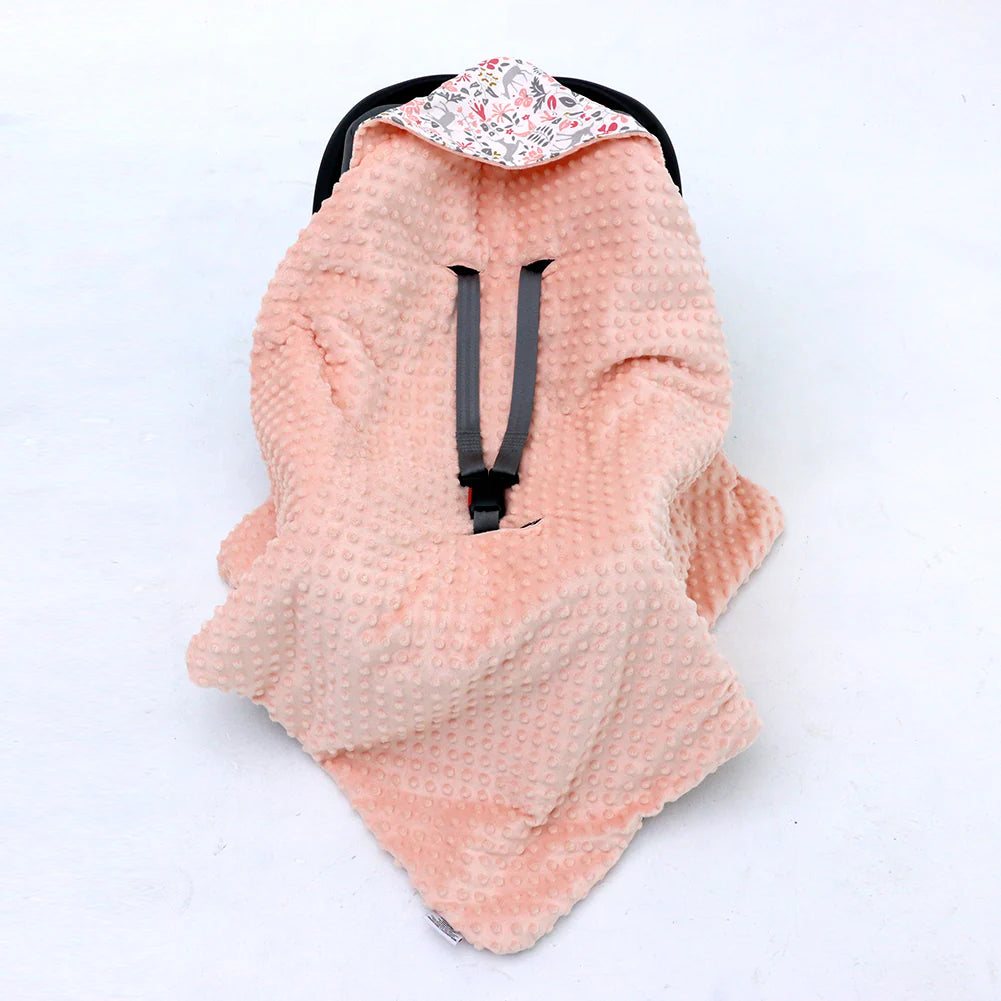 Little loves blanket in Little Deer Floral print.
