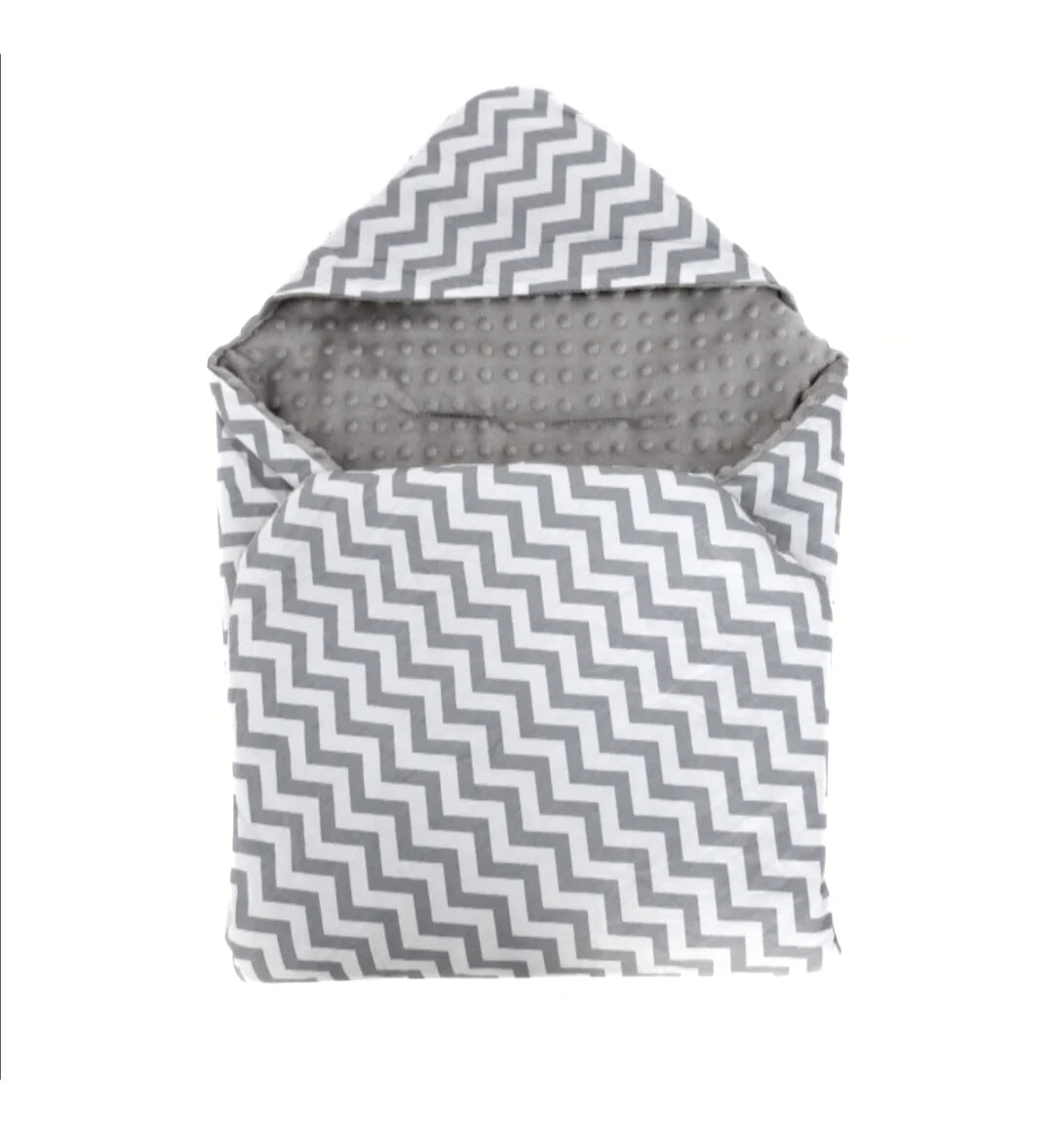 Little loves blanket in Grey Chevron print