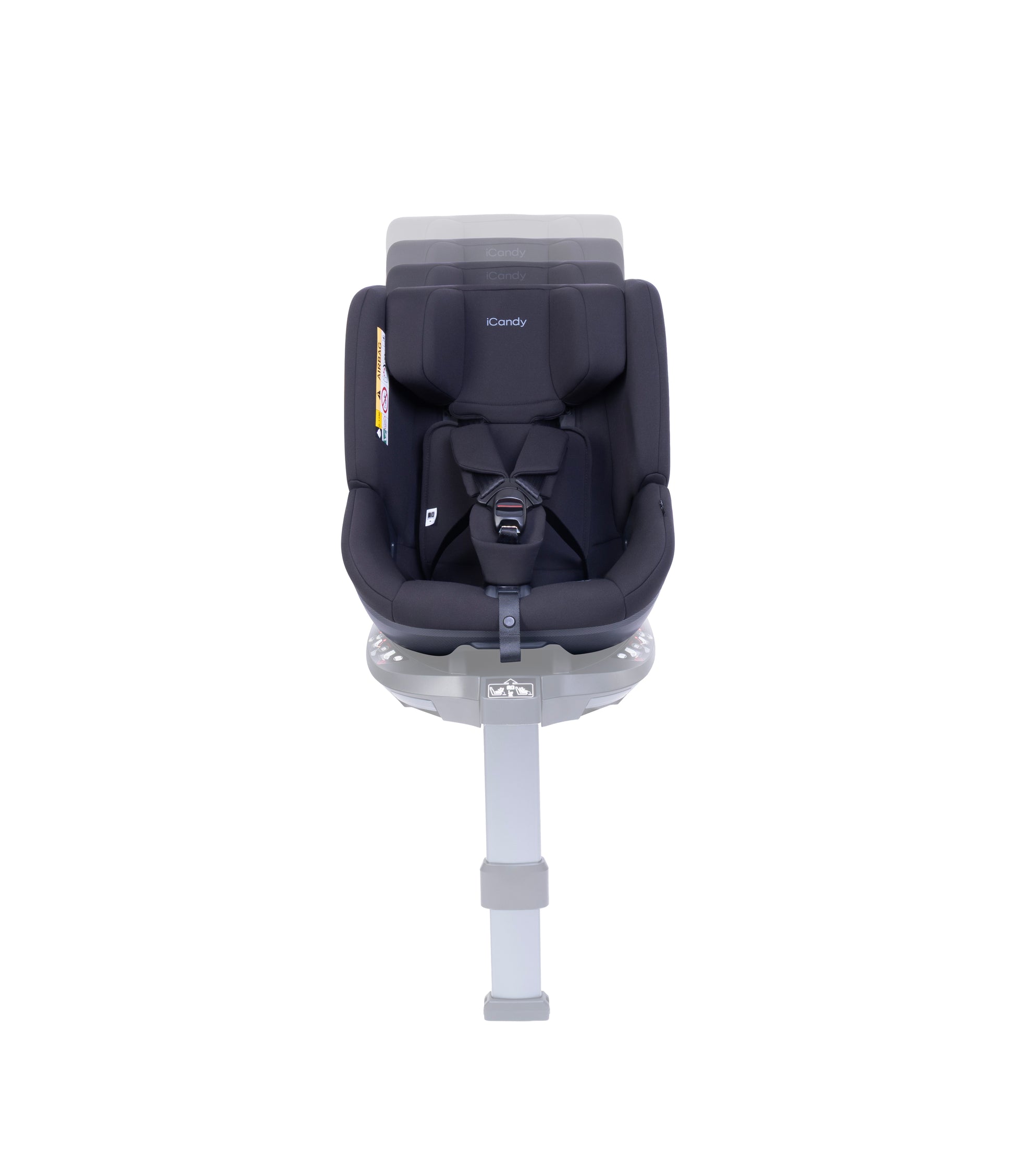 iCandy 360 car seat in black colour.