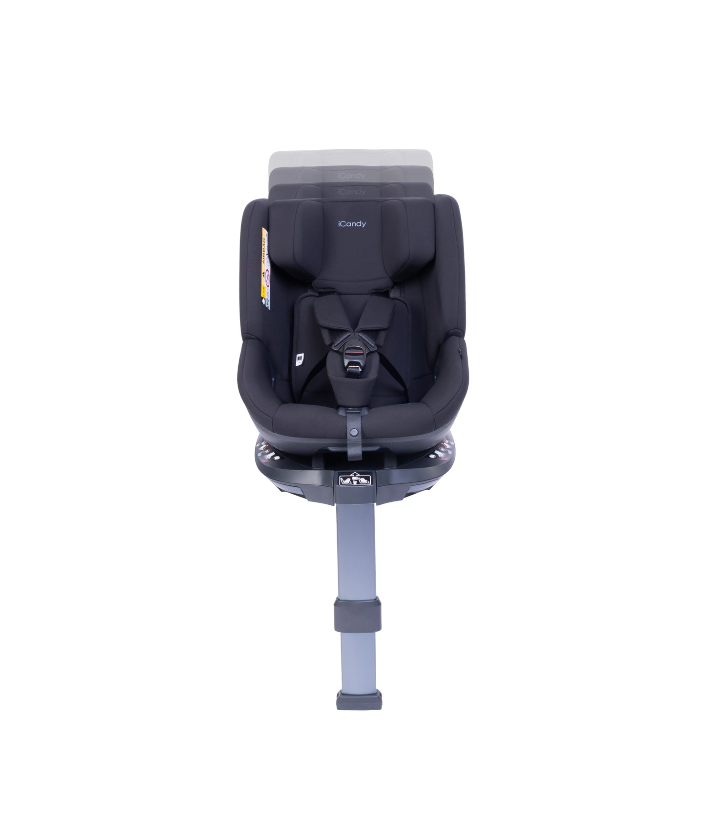 iCandy 360 car seat in black colour.