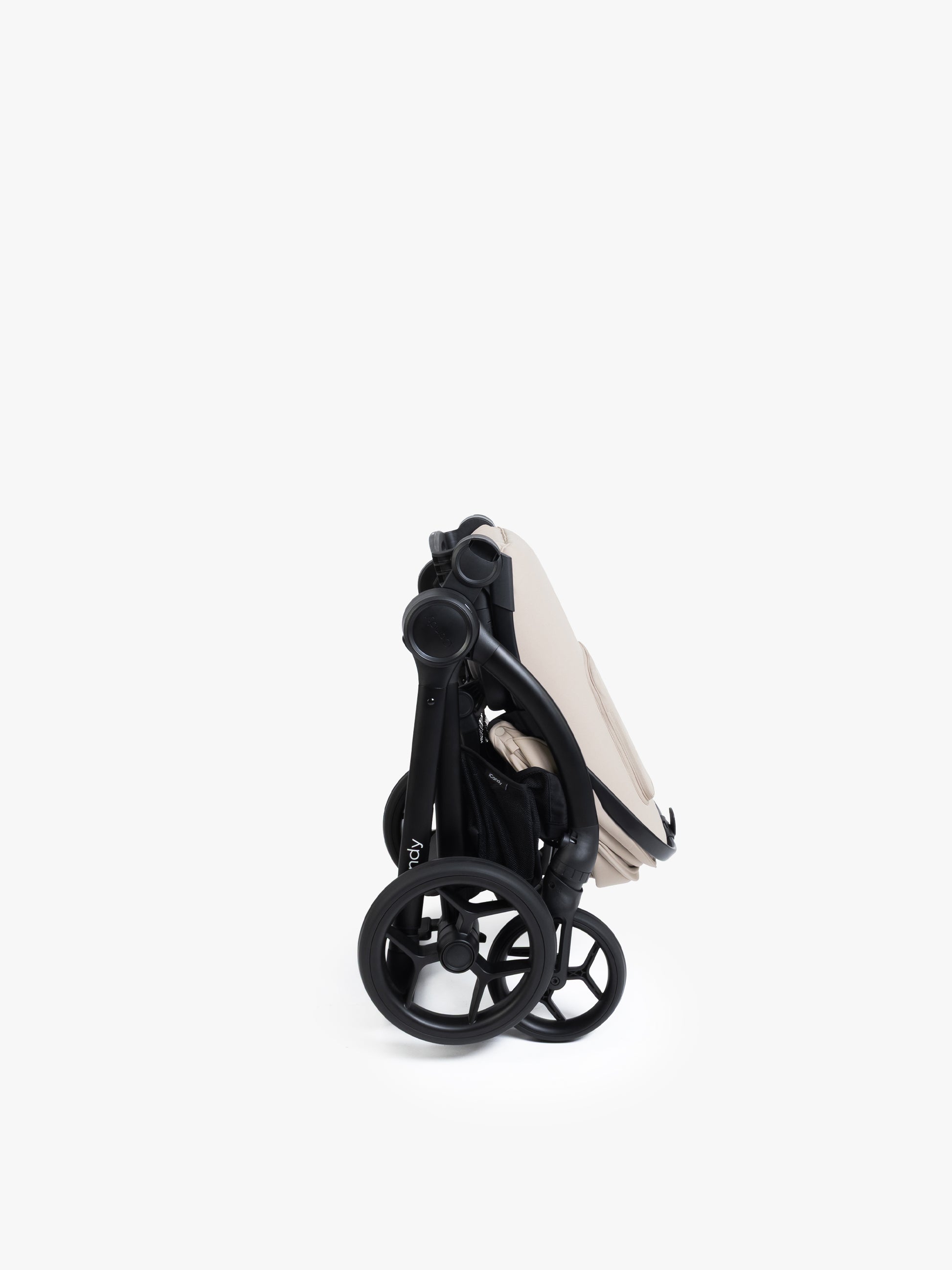 iCandy Core 2 pushchair bundle in sandstone colour way.