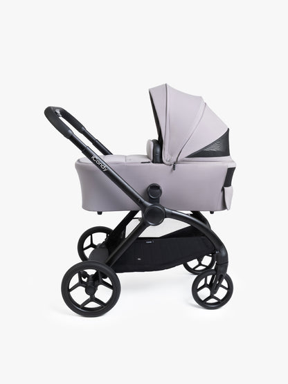 iCandy Core 2 pushchair bundle in storm grey colour way.