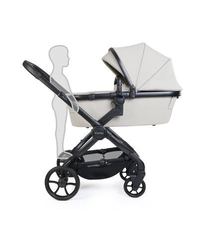 iCandy peach 8 bundle in taupe colourway with cocoon car seat and base.