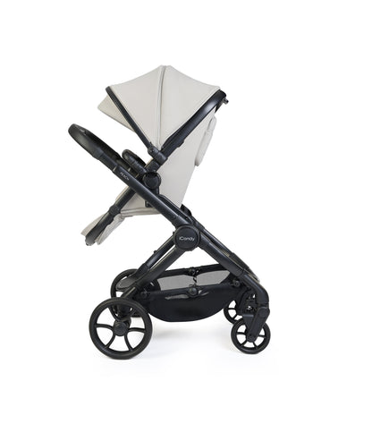 iCandy peach 8 bundle in taupe colourway with cocoon car seat and base.