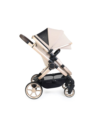 iCandy peach 8 bundle in biscotti colourway with cocoon car seat and base.