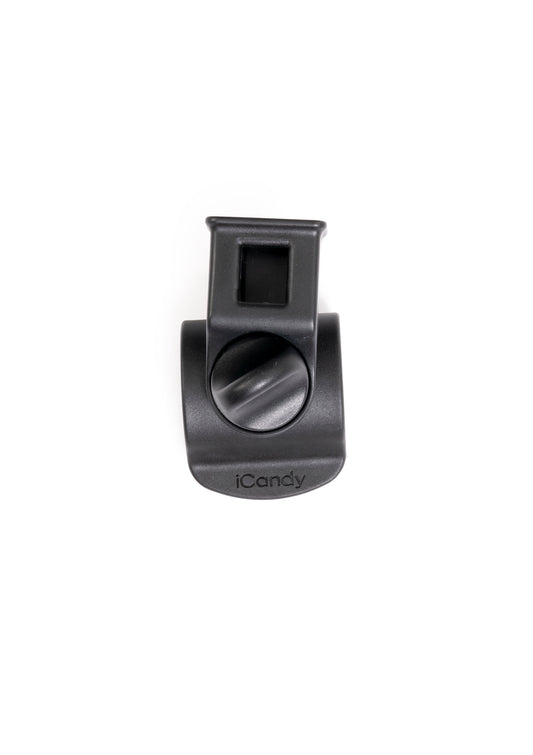 iCandy Pip Clamp to hold a cup holder or parasol. 