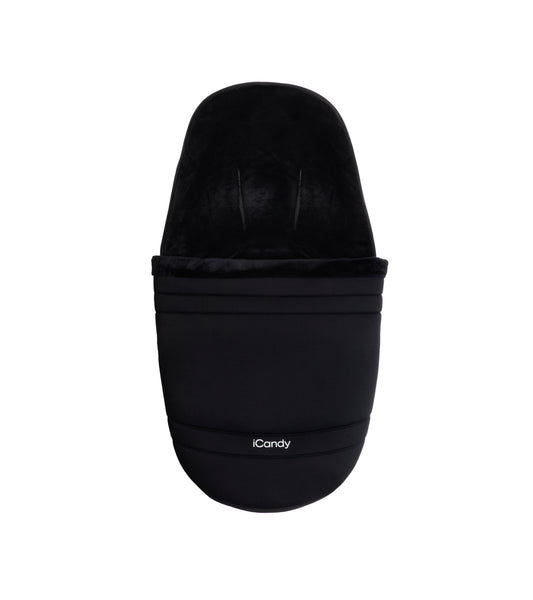 Stroller footmuff n black colour for the iCnady Pip Stroller.