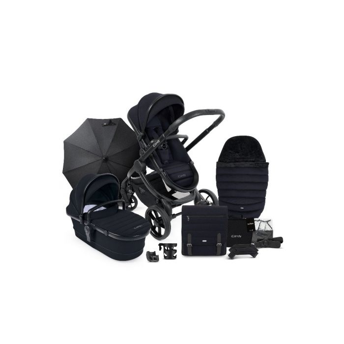 iCandy Peach 7 Black Edition  pushchair complete with accessories