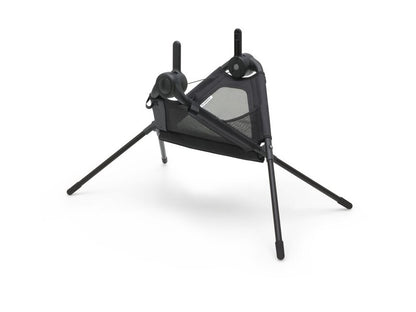 Bugaboo Fox bassinet stand in black.