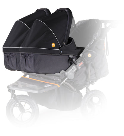 Out n About Nipper V6 Twin Bundle in Summit Black