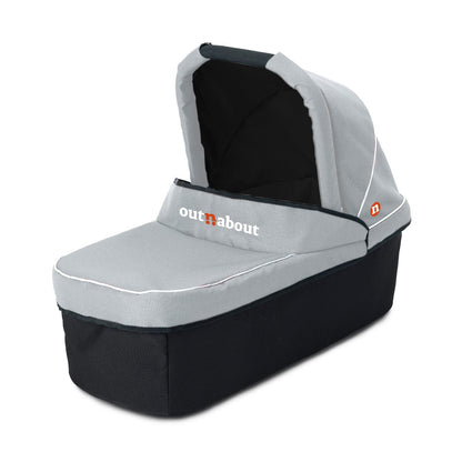 Out n About Nipper V6 Double Newborn and Toddler Bundle in Rocksalt Grey