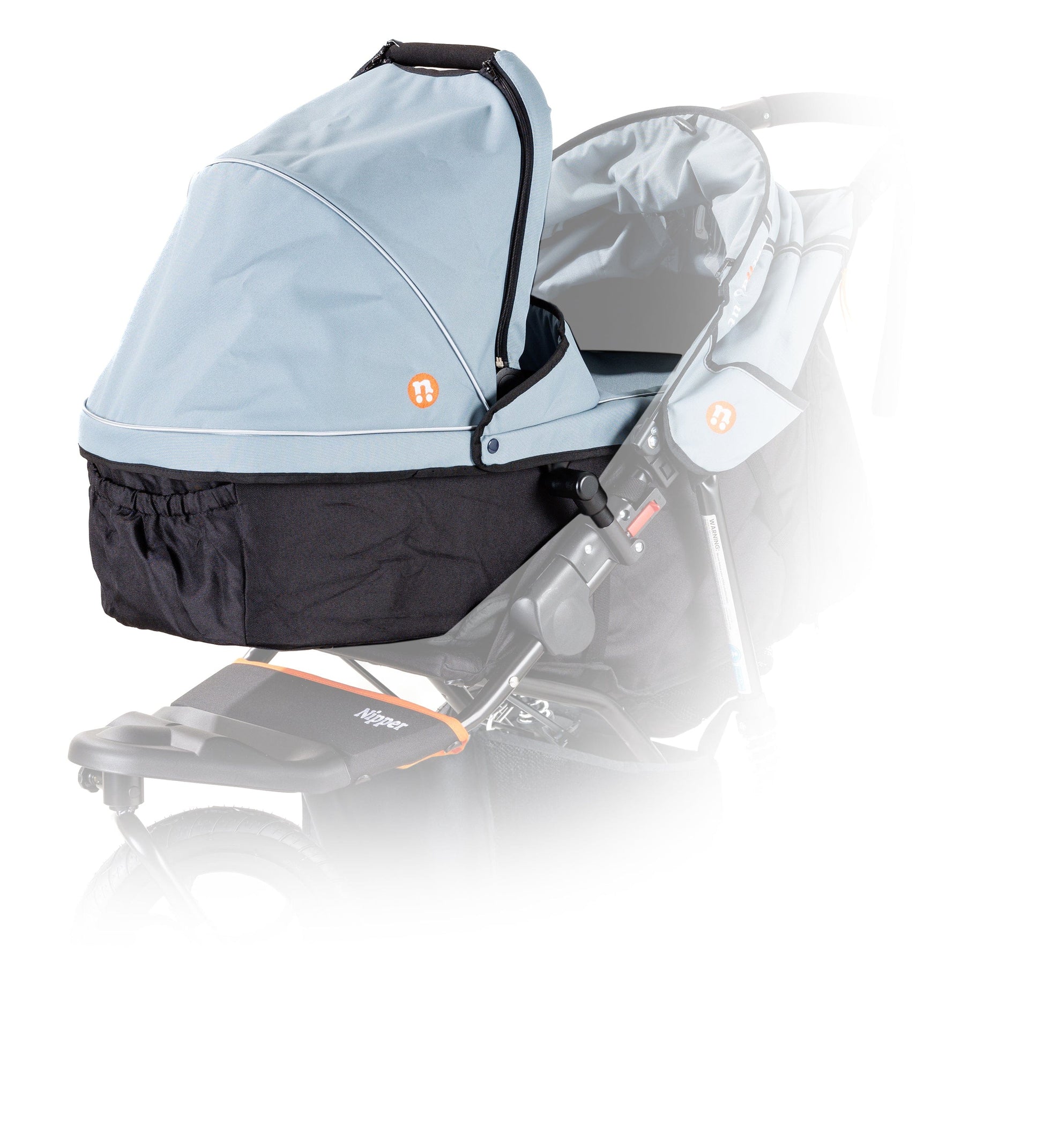 Out n About Nipper V6 Single Newborn Bundle in Rocksalt Grey