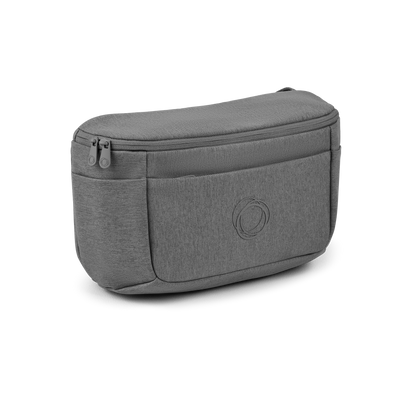Bugaboo organiser bag for pushchair in moon grey colourway.