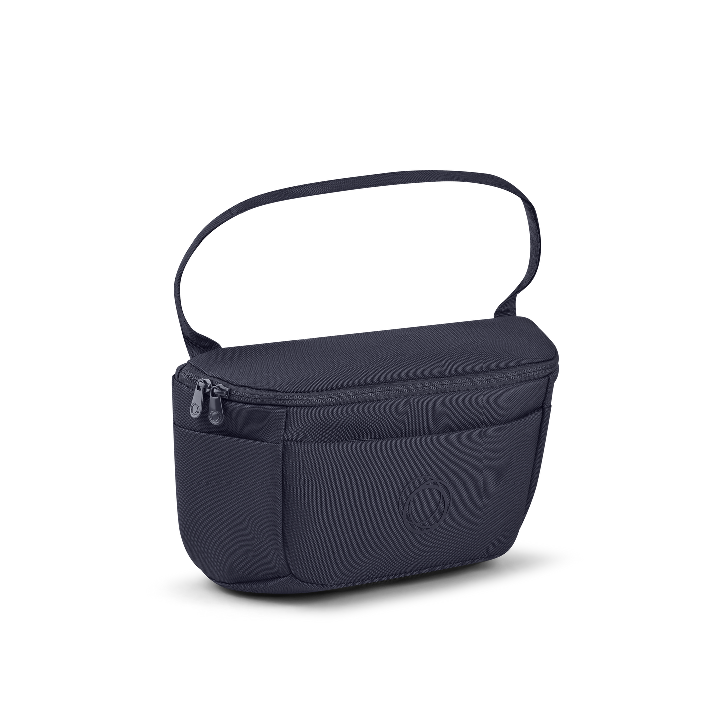 Bugaboo organiser bag for pushchair in deep indigo blue colourway.