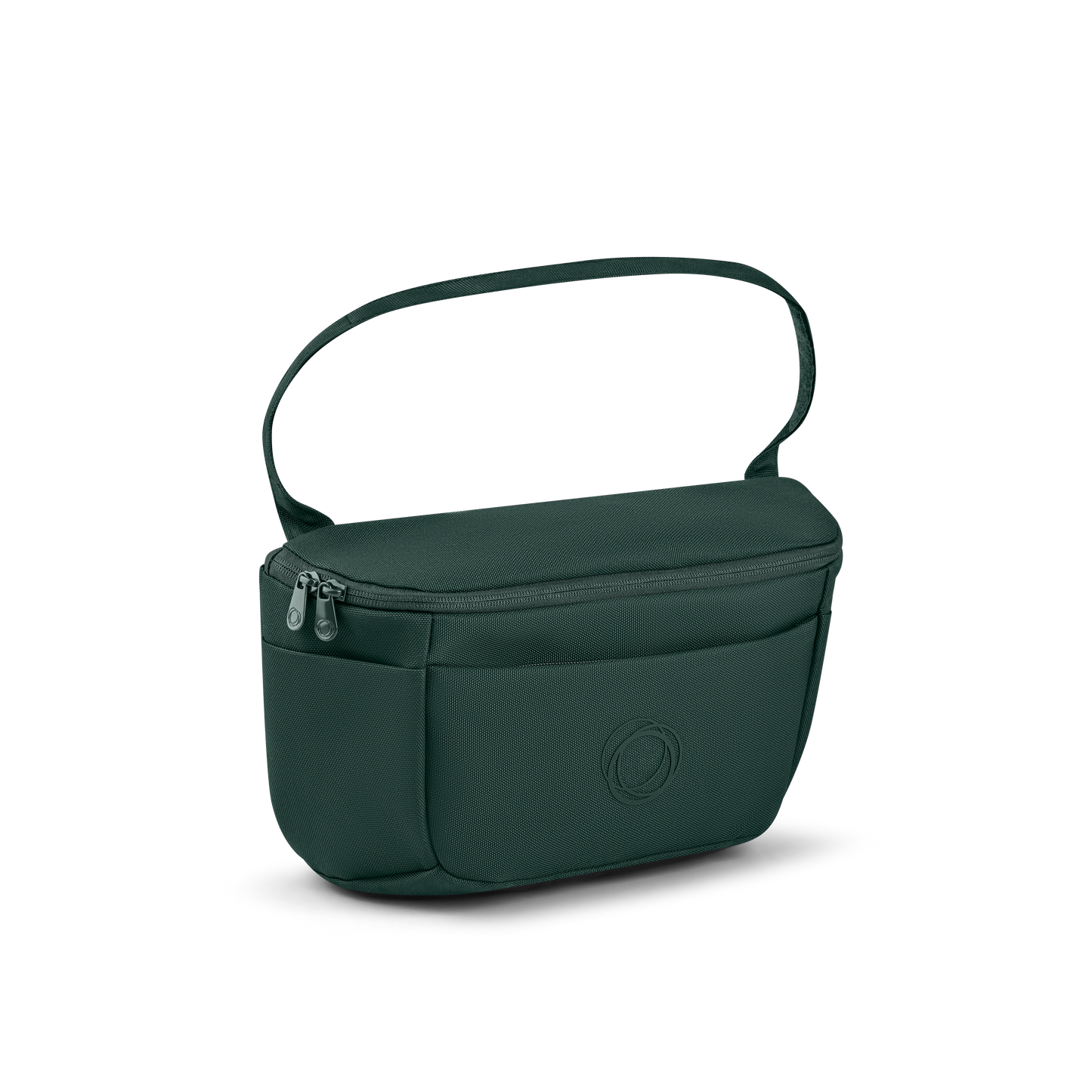 Bugaboo organiser bag for pushchair in fern green colourway.