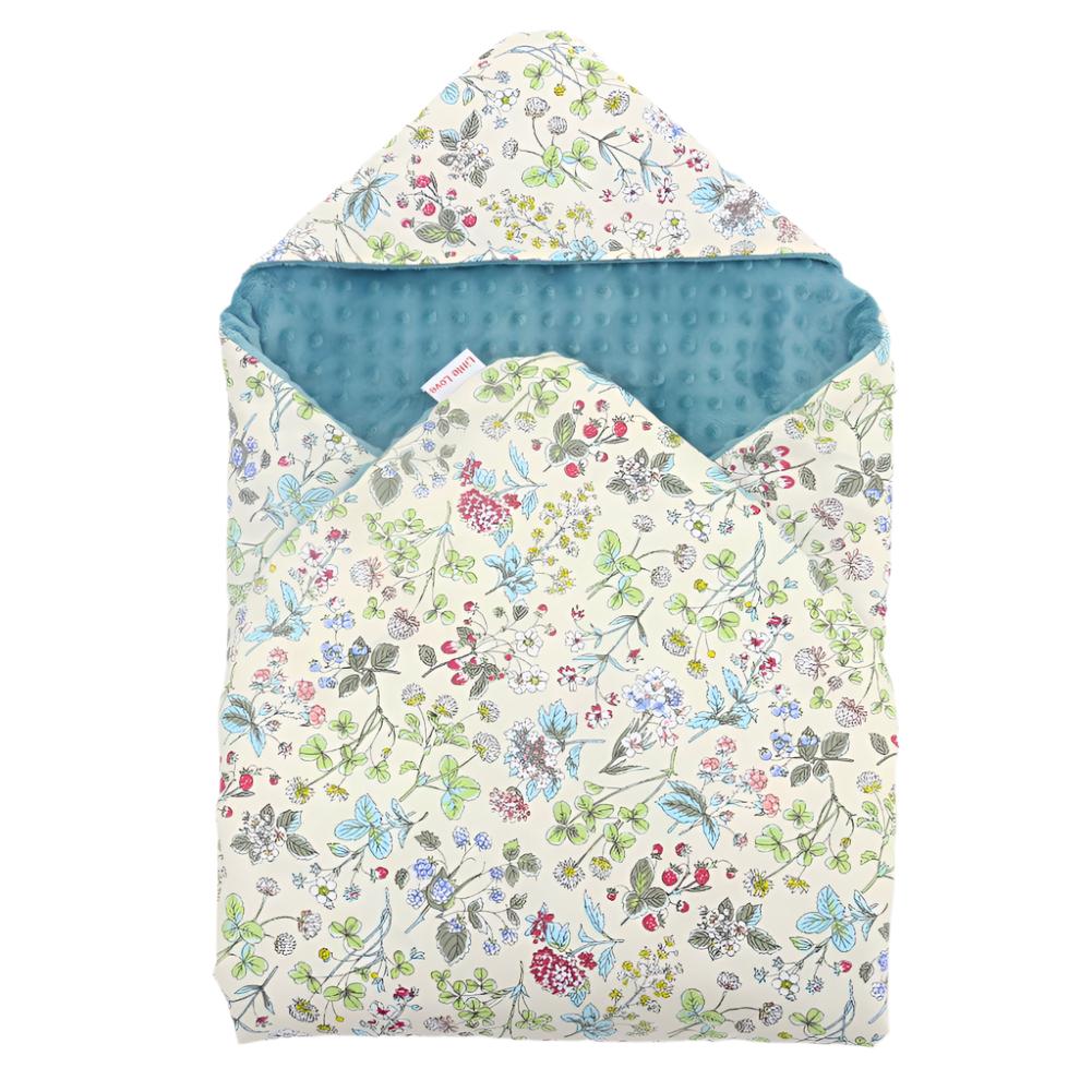 Little loves blanket in Wildflower print.