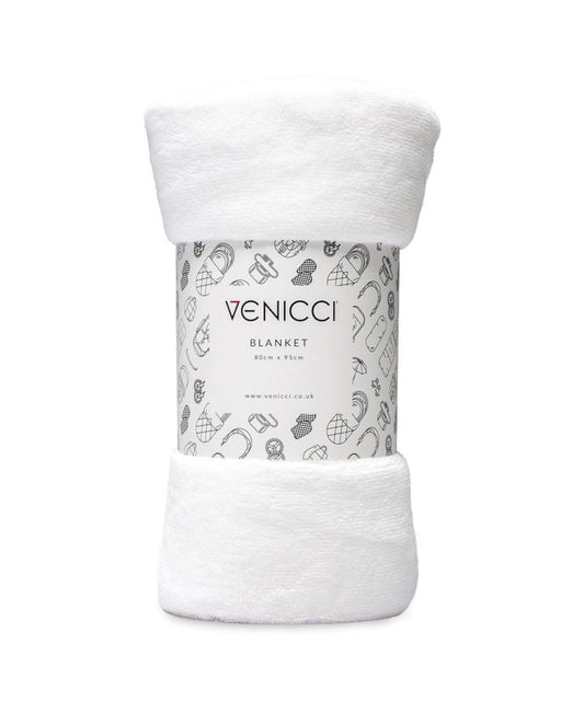 venicci blanket in white 