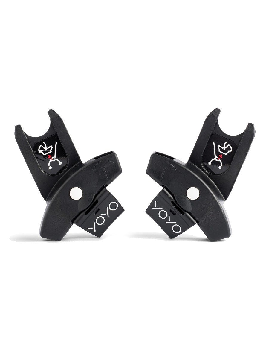 Stokke yoyo car seat adapters suitable for use with the yoyo stroller.