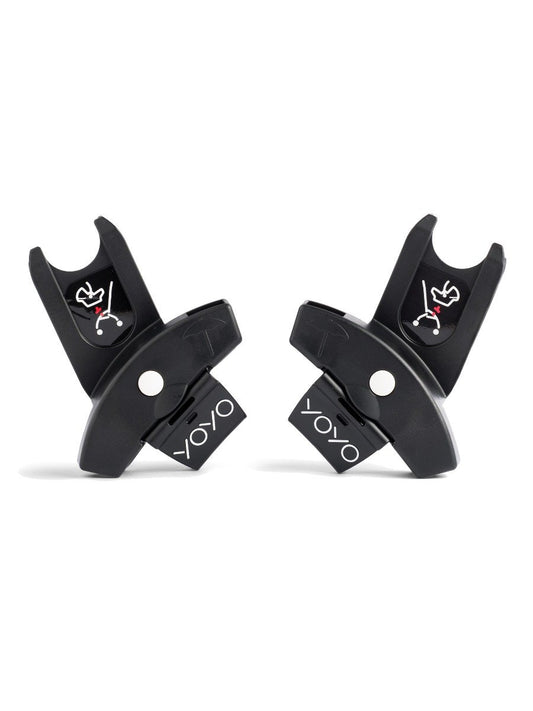 Stokke yoyo car seat adapters suitable for use with the yoyo stroller.